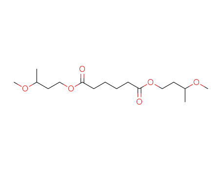 Molecular Structure of 59089-92-8 (Hexanedioic acid bis(3-methoxybutyl) ester)