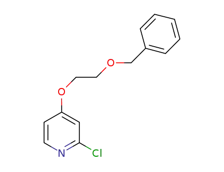 4-(2-benzyloxyethoxy)-2-chloropyridine