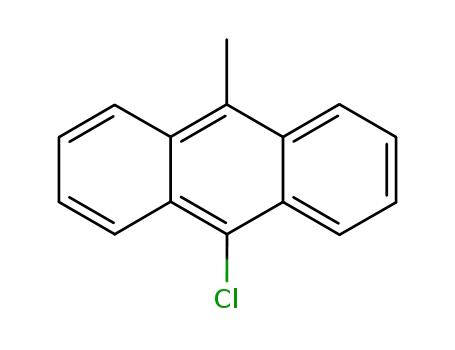 Molecular Structure of 19096-07-2 (9-chloro-10-methylanthracene)