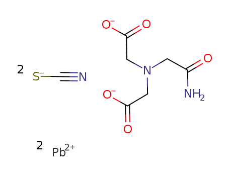 [Pb2(μ1,1-NCS)(NCS)(N-(2-carbamoylmethyl)iminodiacetate)]n