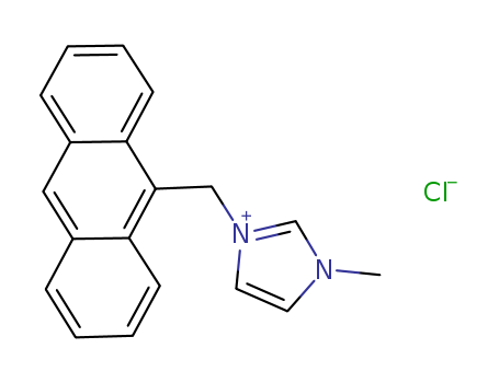 1-(9-chloromethyl anthracene)-3-methylimidazolium chloride