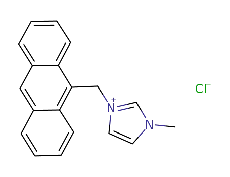 1-(anthracen-9-ylmethyl)-3-methyl-1,2-dihydroimidazol-1-ium;chloride