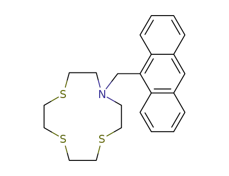 1-(9-anthracenylmethyl)-1-aza-4,7,10-trithiacyclododecane