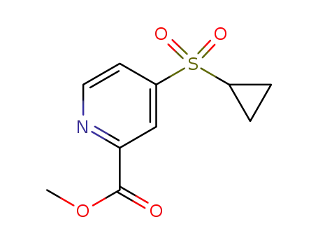 methyl 4-(cyclopropylsulfonyl)picolinate