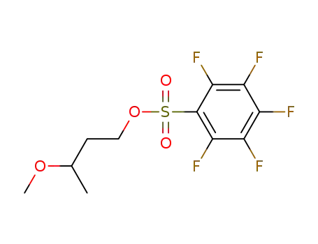 3-methoxybutyl 2,3,4,5,6-pentafluorobenzenesulfonate