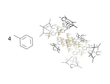 [Cr8(C5(CH3)5)6F18]*4C7H8