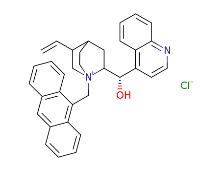 (1S,2S,4S,5R)-1-(anthracen-9-ylmethyl)-2-(hydroxy(quinolin-4-yl)methyl)-5-vinyl-quinuclidin-1-ium chloride