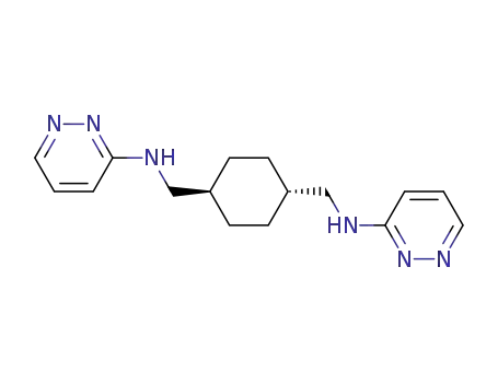 N,N'-((1r,4r)-cyclohexane-1,4-diylbis(methylene))bis(pyridazin-3-amine)