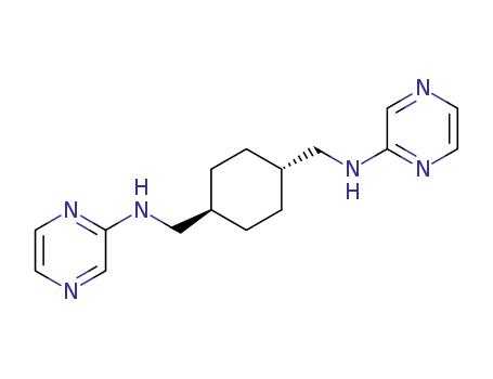 N,N'-((1r,4r)-cyclohexane-1,4-diylbis(methylene))bis(pyrazine-2-amine)