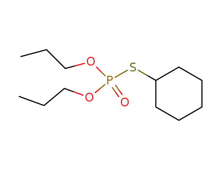 S-cyclohexyl O,O-dipropyl thiophosphate