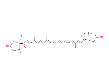 k,k-Carotene-6,6'-dione, 3,3'-dihydroxy-,(3S,3'S,5R,5'R)-
