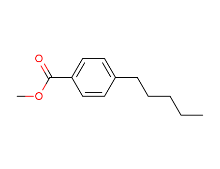 Benzoic acid,4-pentyl-, methyl ester