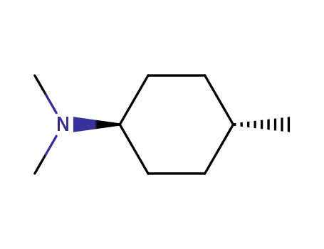Molecular Structure of 2523-67-3 (Cyclohexanamine, N,N,4-trimethyl-, trans-)