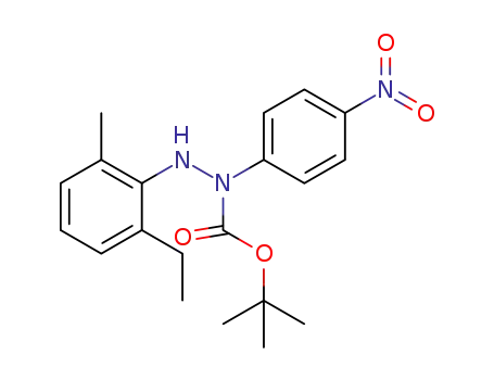 tert-butyl 2-(2-ethyl-6-methylphenyl)-1-(4-nitrophenyl)hydrazinecarboxylate