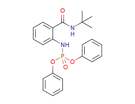 diphenyl (2-(tert-butylcarbamoyl)phenyl)phosphoramidate