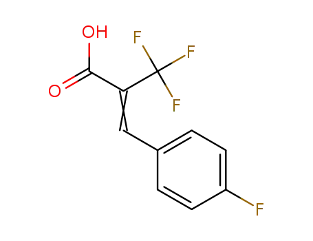 3-(4-fluorophenyl)-2-(trifluoromethyl)acrylic acid