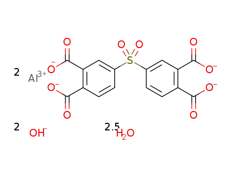 [Al2(OH)2(DPSTC)(H2O)2]·0.5H2O