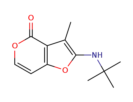 2-(tert-butylamino)-3-methyl-4H-furo[3,2-c]pyran-4-one