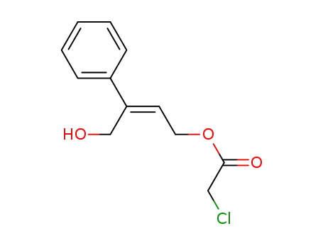 (Z)-4-hydroxy-3-phenylbut-2-en-1-yl chloroacetate