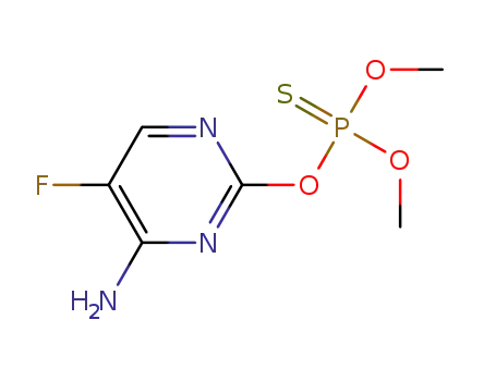 O-(4-amino-5-fluoropyrimidin-2-yl) O,O-dimethyl phosphorothioate