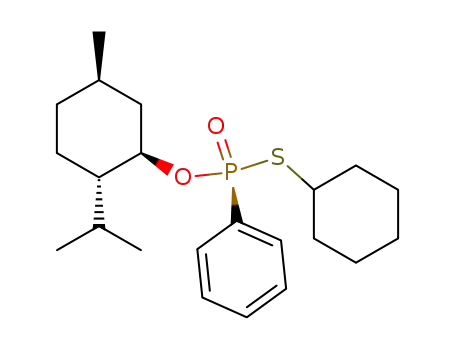 (Rp)-S-cyclohexyl O-menthyl phenylphosphonothioate