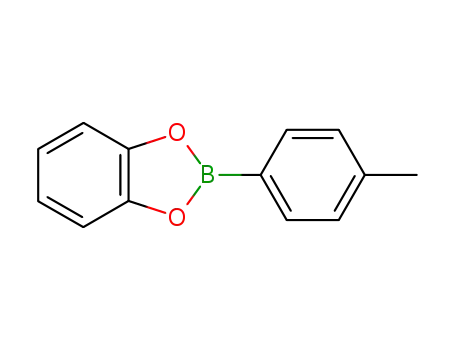 Molecular Structure of 85107-38-6 (1,3,2-Benzodioxaborole, 2-(4-methylphenyl)-)