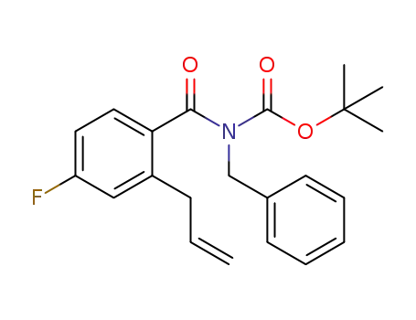 tert-butyl (2-allyl-4-fluorobenzoyl)(benzyl)carbamate