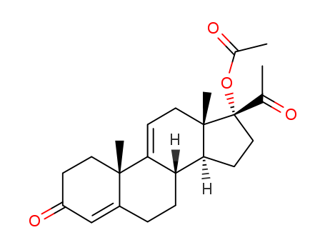Pregna-4,9(11)-diene-3,20-dione,17-(acetyloxy)-