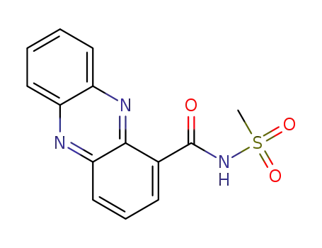 N-(methylsulfonyl)phenazine-1-carboxamide