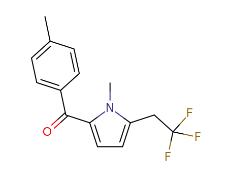 (1-methyl-5-(2,2,2-trifluoroethyl)-1H-pyrrol-2-yl)(p-tolyl)methanone