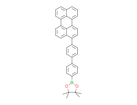 4,4,5,5-tetramethyl-2-(4'-(perylen-3-yl)-[1,1'-biphenyl]-4-yl)-1,3,2-dioxaborolane