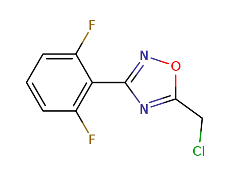 5-chloromethyl-3-(2,6-difluorophenyl)-1,2,4-oxadiazole