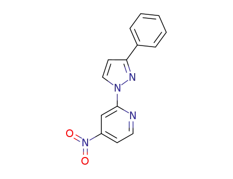 4-nitro-2-(3-phenyl-1H-pyrazol-1-yl)pyridine