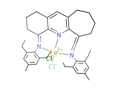 N4,N6-bis(2,6-diethyl-4-methylphenyl)-2,3,7,8,9,10-hexahydro-1H-cycloheptaquinoline-4,6-diimine ferric dichloride
