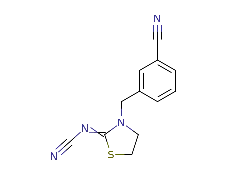 3-(3-cyanobenzyl)thiazolidin-2-ylidenecyanamide