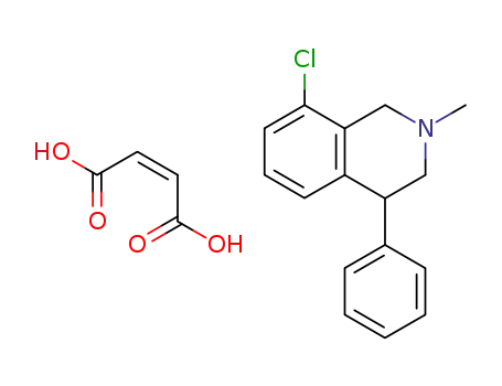 2-Methyl-4-phenyl-8-chlor-1,2,3,4-tetrahydroisochinolin hydrogenmaleat