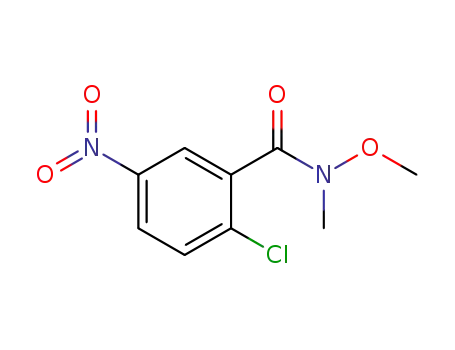 2-chloro-N-methoxy-N-methyl-5-nitrobenzamide