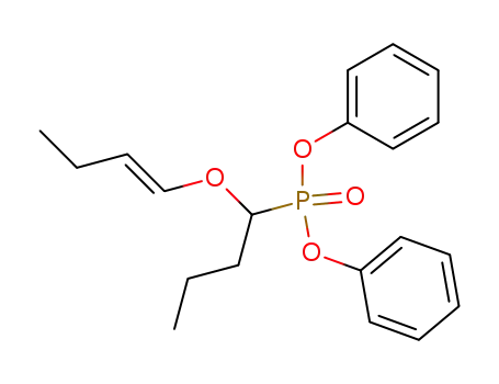 trans-Diphenyl <1-(1-Butenyloxy)butyl>phosphonate