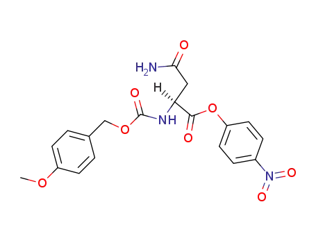 (S)-2-(4-Methoxy-benzyloxycarbonylamino)-succinamic acid 4-nitro-phenyl ester