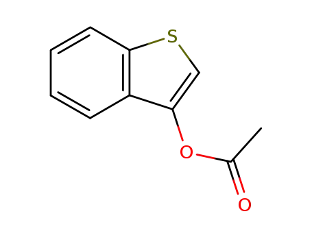 Molecular Structure of 24434-82-0 (benzo[b]thiophen-3-yl acetate)