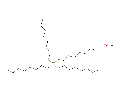 Molecular Structure of 40333-00-4 (TETRAOCTYLPHOSPHONIUM HYDROXIDE SOL., ~20% IN METHANOL)