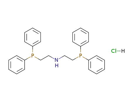Molecular Structure of 66534-97-2 (Bis[(2-diphenylphosphino)ethyl]ammonium chloride, min. 97%)