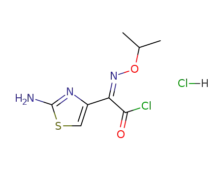 (2-Amino-thiazol-4-yl)-[(Z)-isopropoxyimino]-acetyl chloride; hydrochloride
