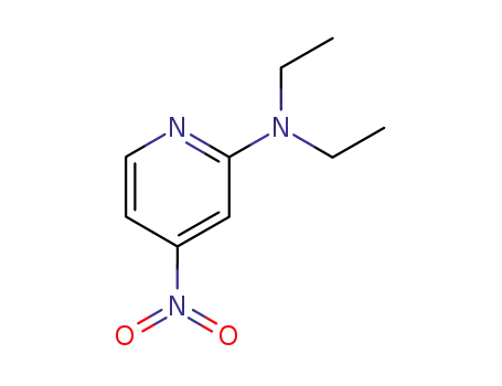 Molecular Structure of 18614-49-8 (Pyridine, 2-(diethylamino)-4-nitro- (7CI,8CI))