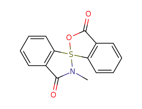 spiro(3H-2,1-benzoxathiol-3'-one-1,1'-3H-2,1-benzazathiol)-2-methyl-3-one