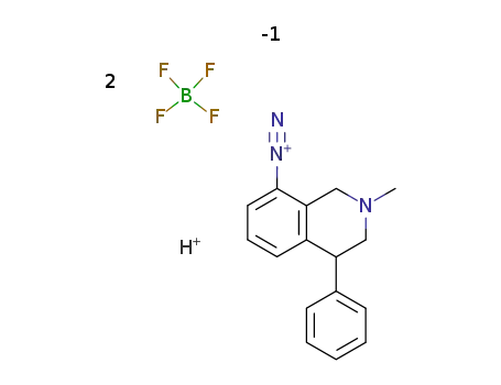 2-methyl-4-phenyl-1,2,3,4-tetrahydro-8-isoquinoline diazonium-bis