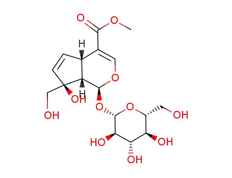 Molecular Structure of 24512-62-7 (GARDENOSIDE)