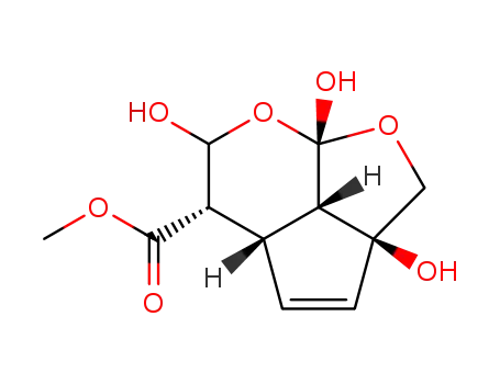 (2aS,4aS,5S,7aR,7bS)-2a,6,7a-Trihydroxy-2a,4a,5,6,7a,7b-hexahydro-2H-1,7-dioxa-cyclopenta[cd]indene-5-carboxylic acid methyl ester