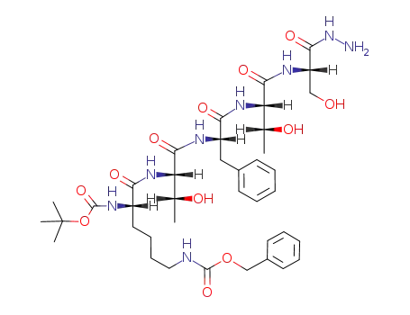 Boc-Lys(Z)-Thr-Phe-Thr-Ser-NHNH2