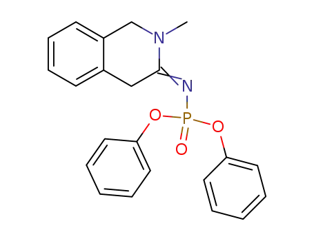 [2-Methyl-1,4-dihydro-2H-isoquinolin-(3Z)-ylidene]-phosphoramidic acid diphenyl ester